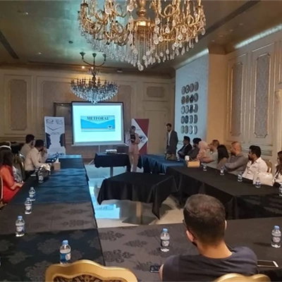 Round table in Erbil, Priligy lecture by Dr. Halder.