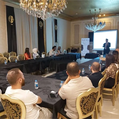 Round table in Erbil, Priligy lecture by Dr. Halder.