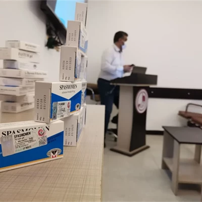 Round table in Basra, Spasmomen lecture by the speaker Dr. Talal Hadi