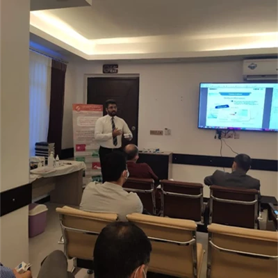 Round table in Basra, Spasmomen lecture by the speaker Dr. Talal Hadi