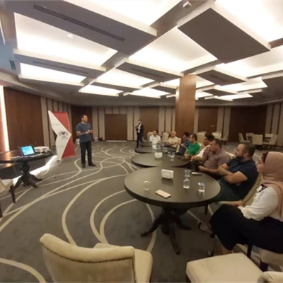 Round table in Erbil, Fastumgel lecture by the speaker Dr. Mustafa Aqaili