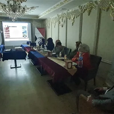 Round table in Mousel, Spasmomen lecture by the speaker Dr. Reem Fakhry