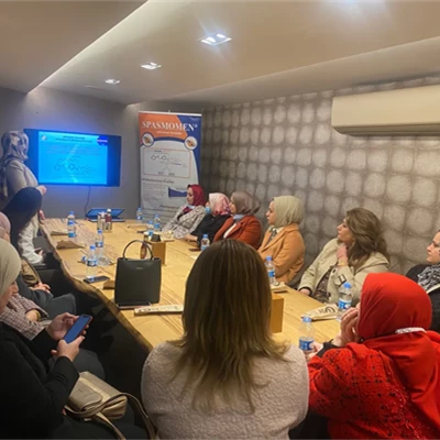 Promotional Event in Karkuk on Spasmomen by Dr. Almas Mohammed