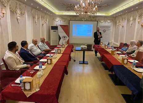 Round table in Mousel, Spasmomen lecture by Dr. Abdulla AlTai