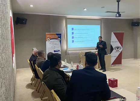 Round table in Sulaymaniyah, Spasmomen lecture by the speaker Dr. Jasm Zangana