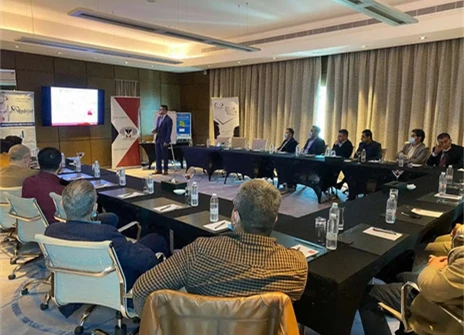 Round table in Sulaymaniyah, Nebilet lecture by the speaker Dr. Muhsen abo bakr & Dr Araz latif