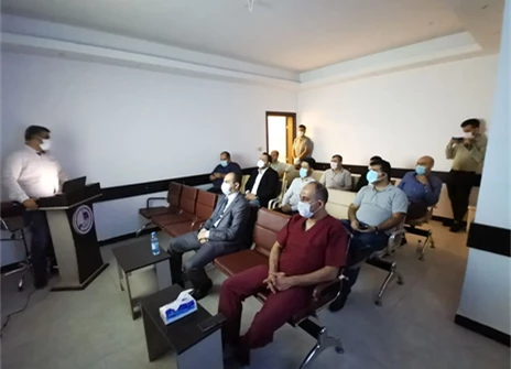 Round table in Basra, Spasmomen lecture by the speaker Dr. Talal Hadi