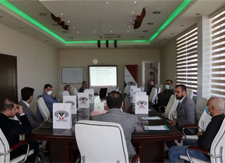 Round table in Erbil, Nebilet lecture by the speaker Dr. Masood Kaka Ahmed