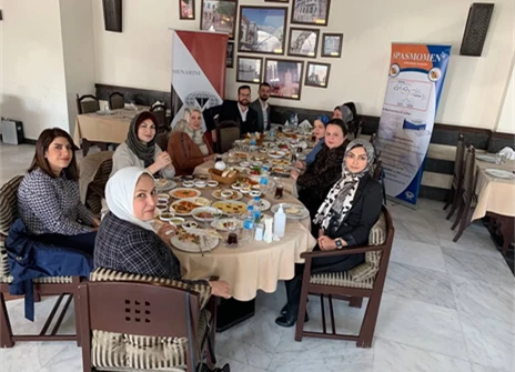 Round table in Erbil, Spasmomen lecture