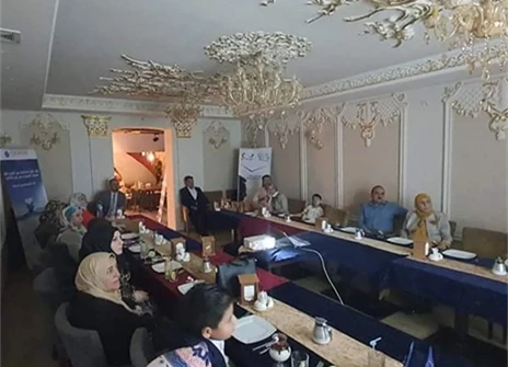 Round table in Mousel, Spasmomen lecture by the speaker Dr. Reem Fakhry