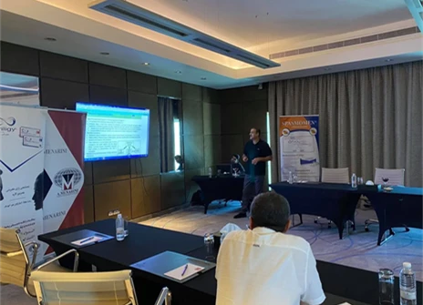 Round table in Sulaymaniyah, Spasmomen lecture by Dr. Sarkawt Raouf